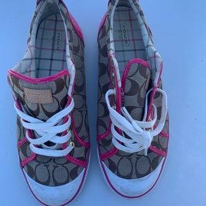 Coach tennis shoes